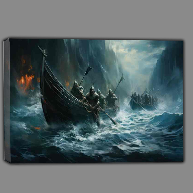 Buy Canvas : (The Fascinating World of Viking Longships)