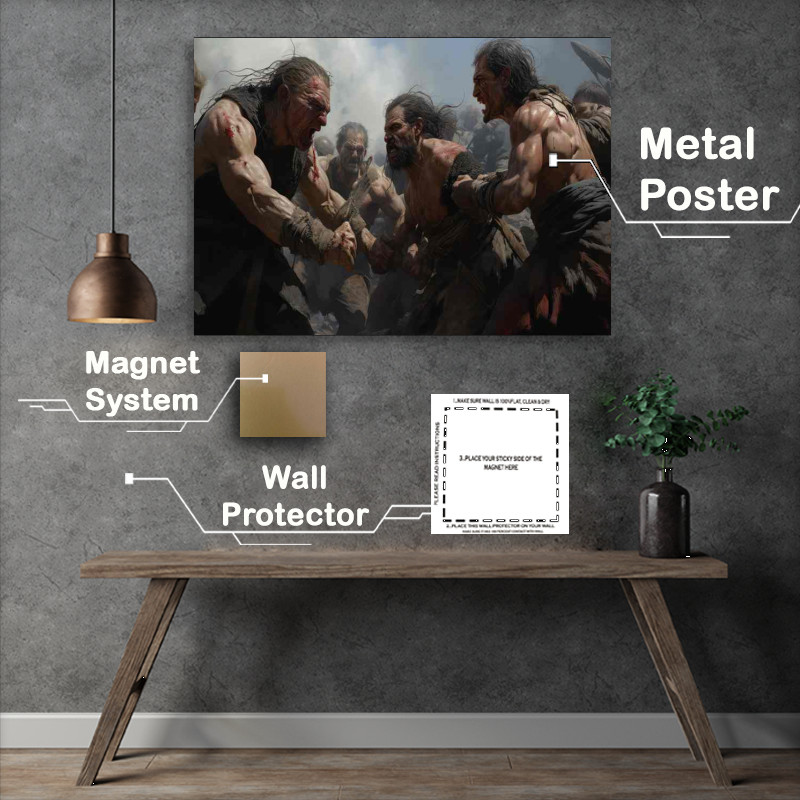 Buy Metal Poster : (The Strategic Genius of Viking Battles)