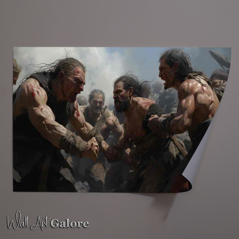 Buy Unframed Poster : (The Strategic Genius of Viking Battles)