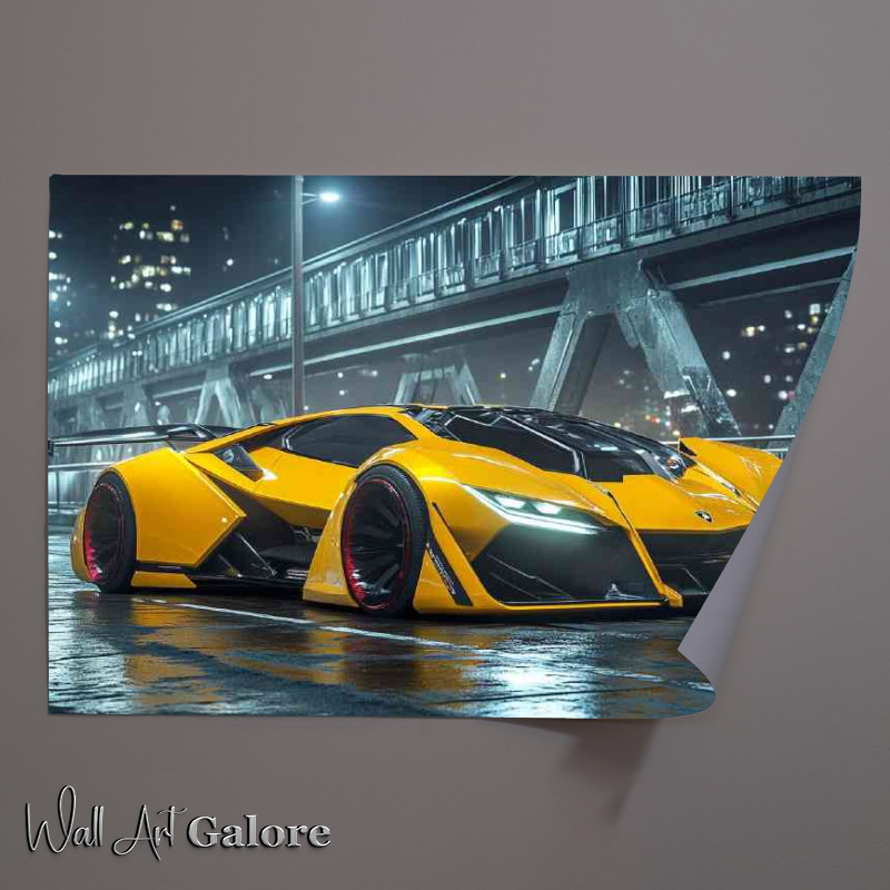 Buy Unframed Poster : (Lamborghini hypercar concept)
