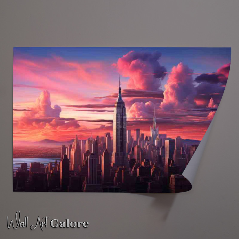 Buy Unframed Poster : (Empire state building upper west side)