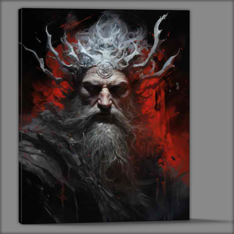 Buy Canvas : (The Allure of Valhalla viking warroirs)