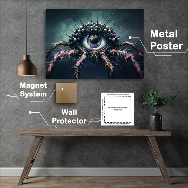 Buy Metal Poster : (The spiders eye)