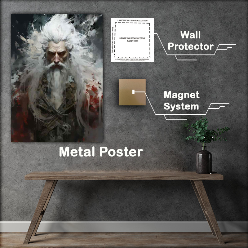 Buy Metal Poster : (The Alphabet of the Norse Gods)