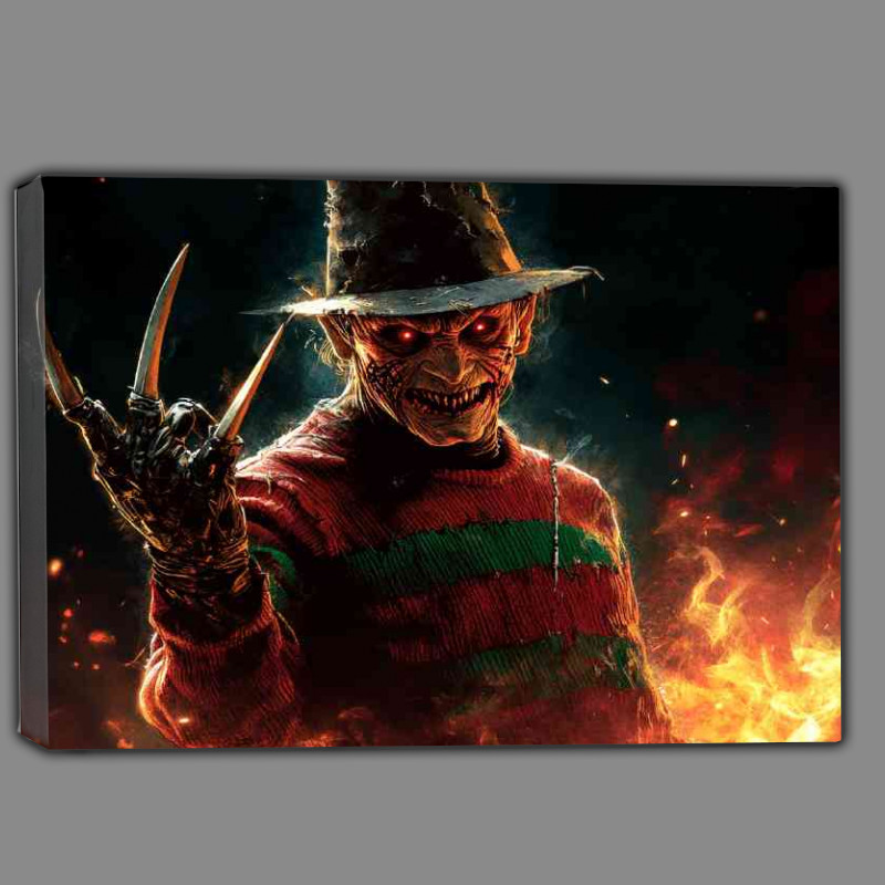 Buy Canvas : (Freddie with his claws out nightmare)