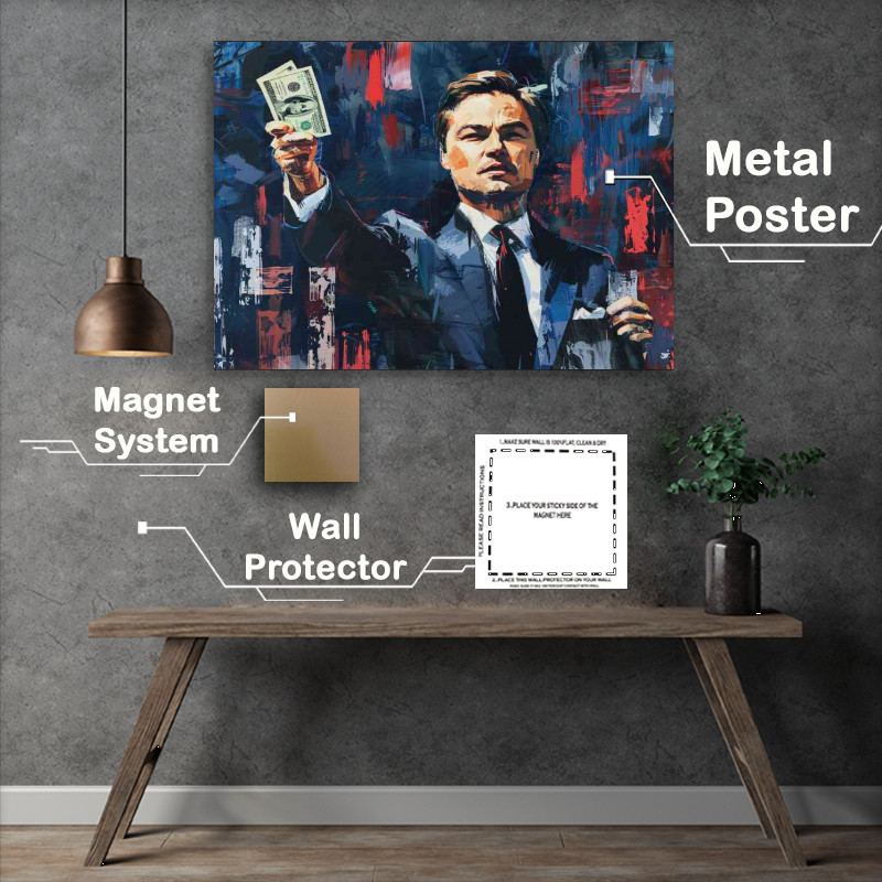 Buy Metal Poster : (More money from wall street)