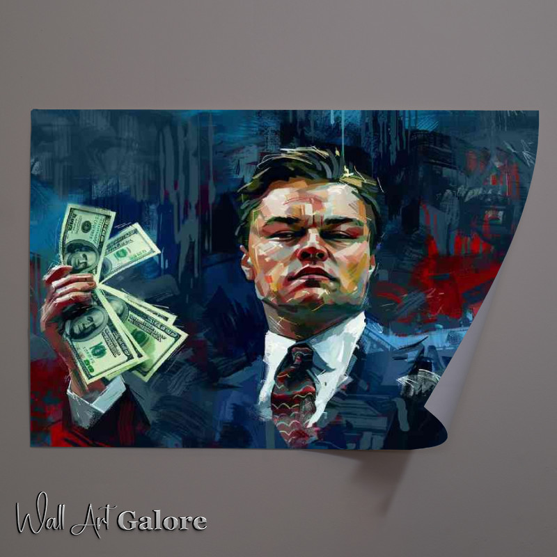 Buy Unframed Poster : (The wolf painted style all money)
