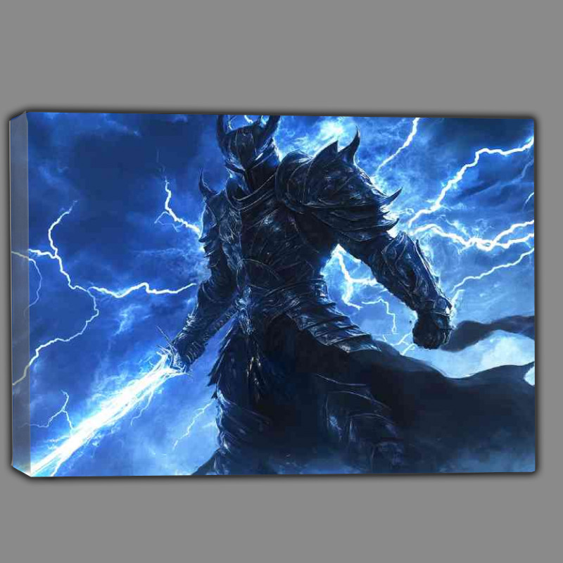 Buy Canvas : (Fantasy game lord warrior)