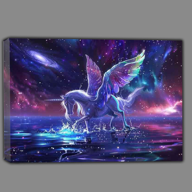 Buy Canvas : (Iridescent water horse)