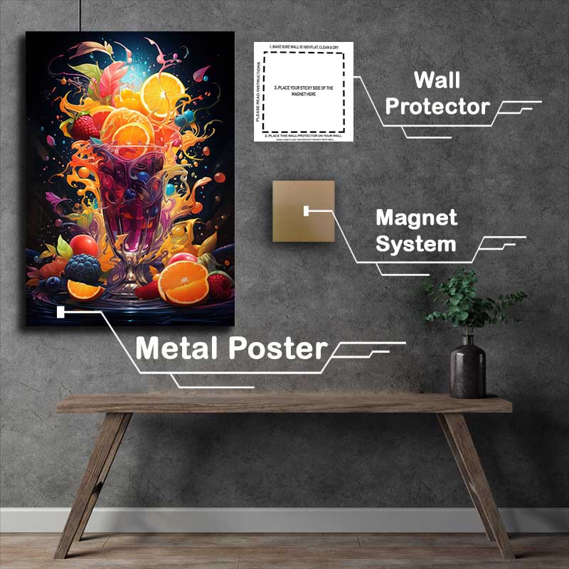 Buy Metal Poster : (Celestial Sipper)