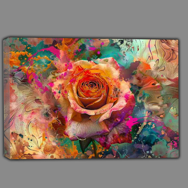 Buy Canvas : (Exploding rose colours)