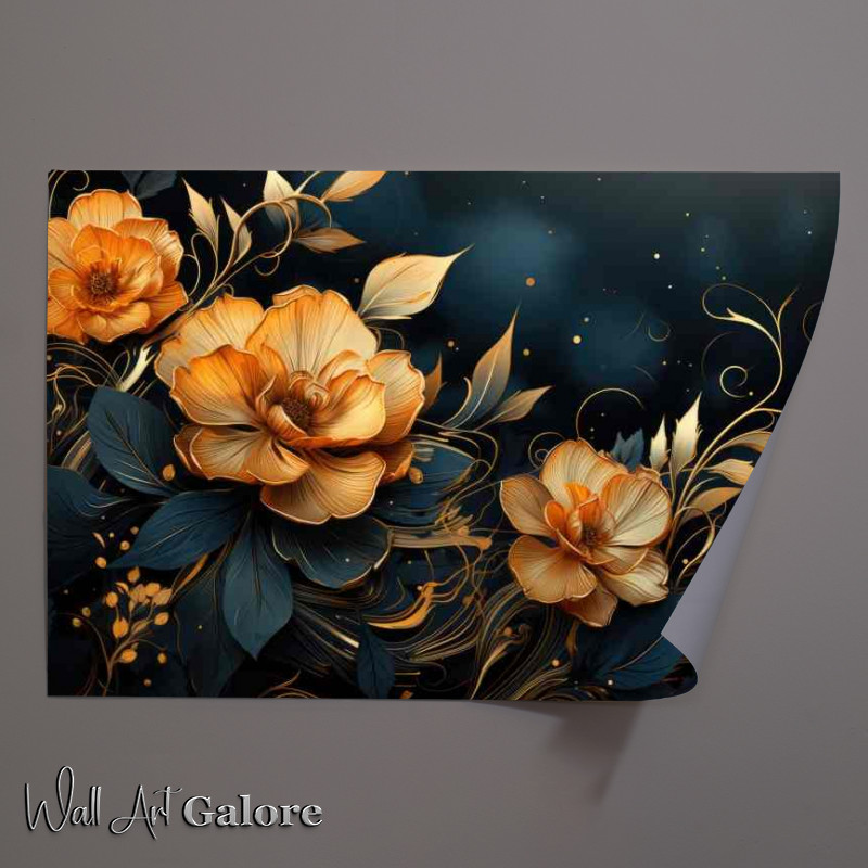 Buy Unframed Poster : (Yellow soft flower in full bloom)