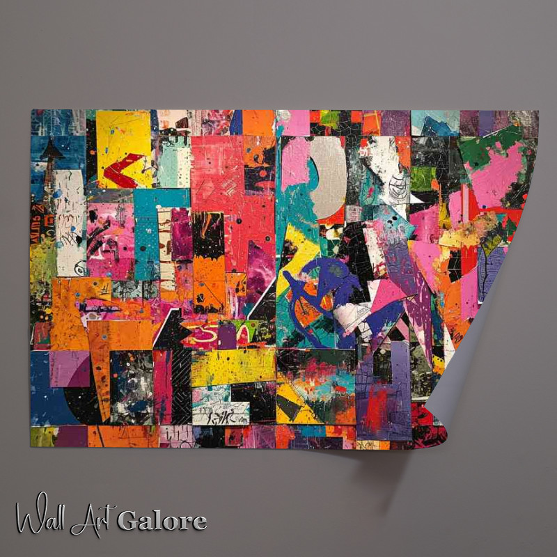 Buy Unframed Poster : (Abstract graffiti art)