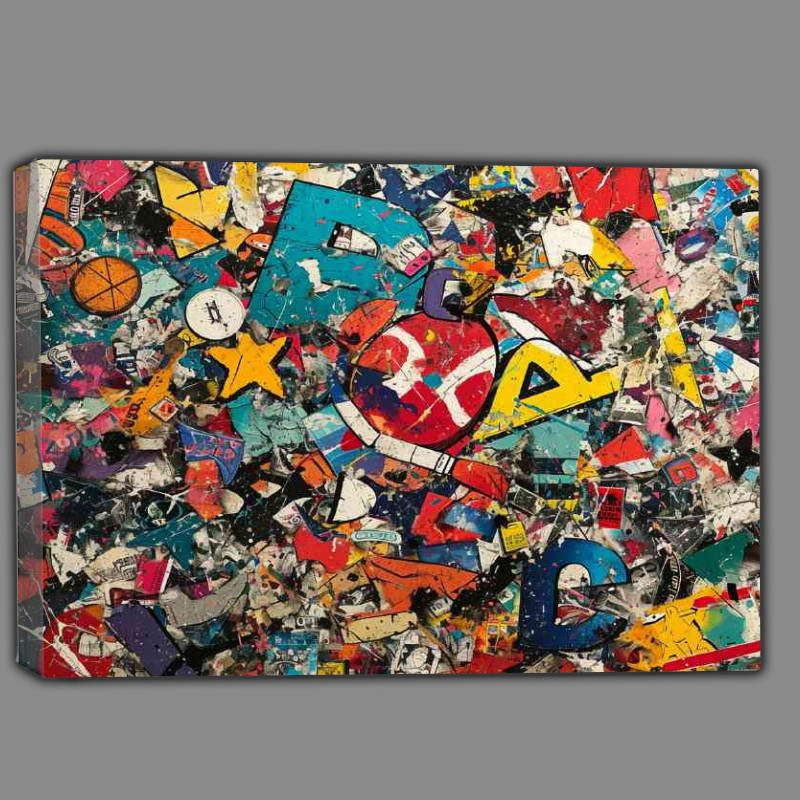 Buy Canvas : (Just stickers graffiti)