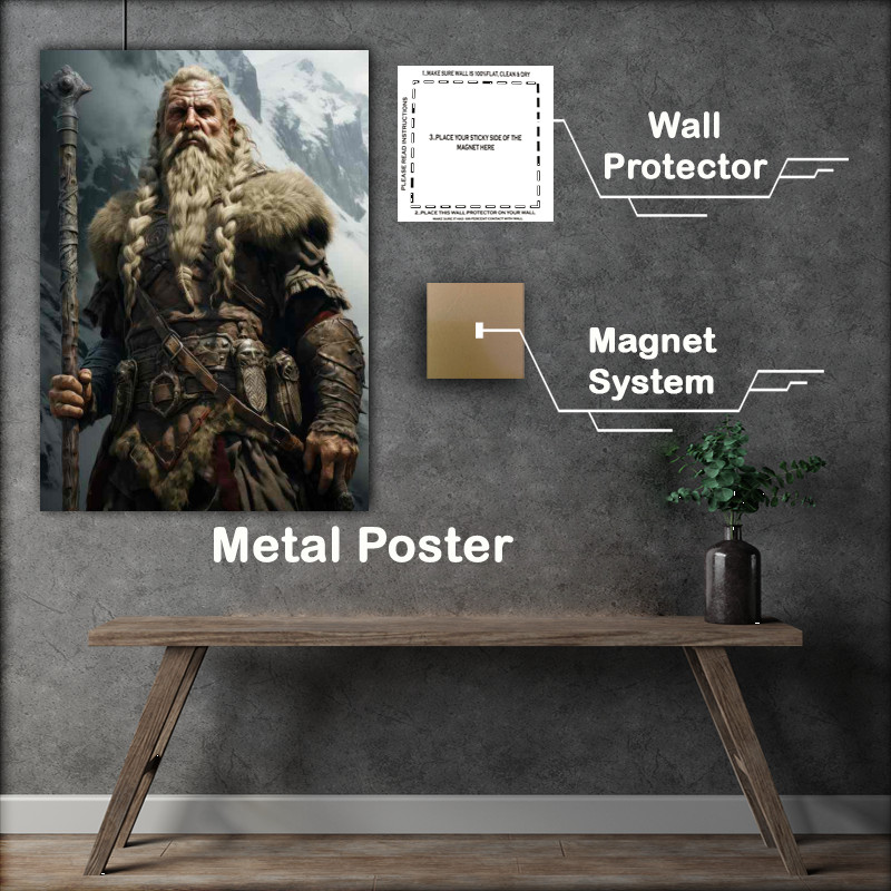 Buy Metal Poster : (Viking Mythology's Influence on Modern Fantasy)