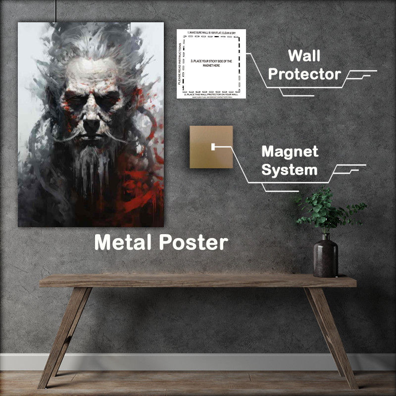 Buy Metal Poster : (Vikings The Fierce Warriors of the North)
