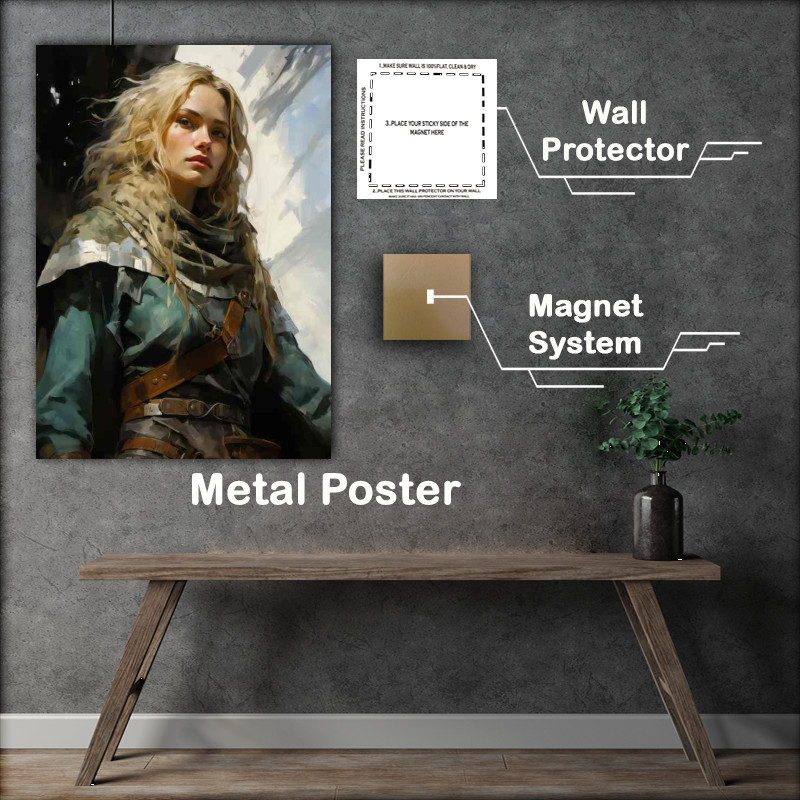 Buy Metal Poster : (Vikings and Their Unwavering Spirit)