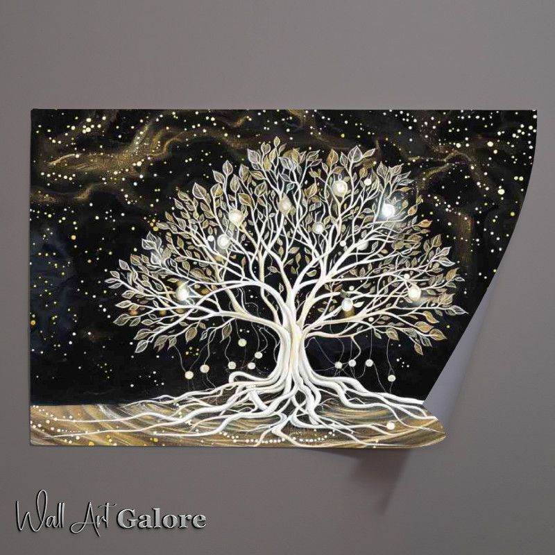 Buy Unframed Poster : (Tree of live with growing fruit)