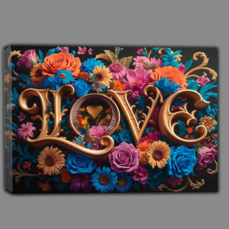 Buy Canvas : (Love more than just words)