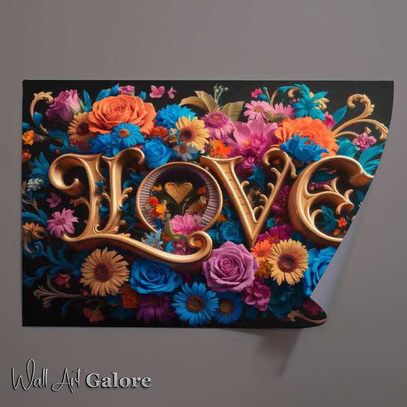 Buy Unframed Poster : (Love more than just words)