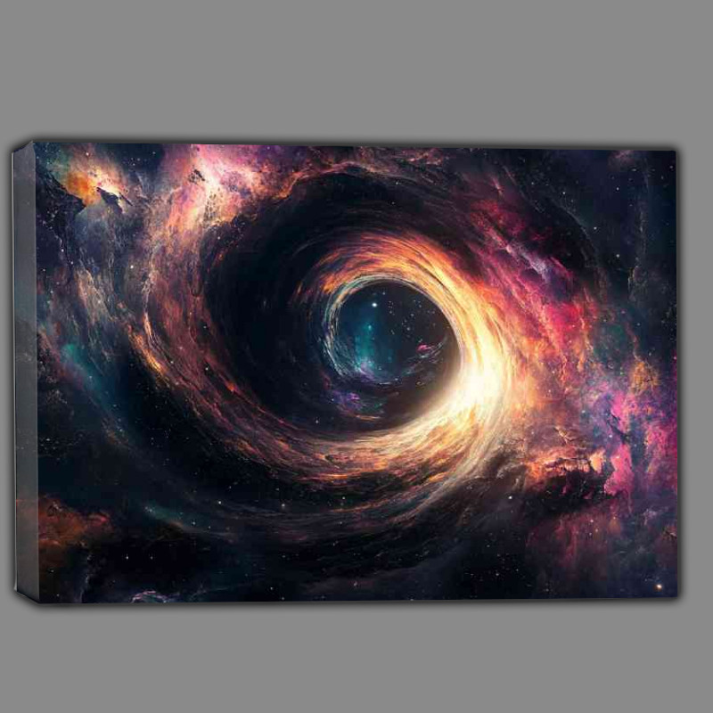 Buy Canvas : (Black hole with space matter)