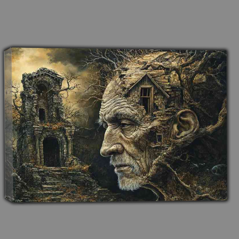 Buy Canvas : (An old mans thoughts headspace)