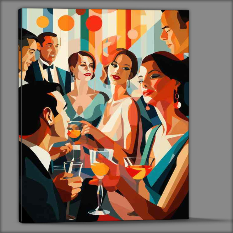 Buy Canvas : (Classic Cocktail Party)