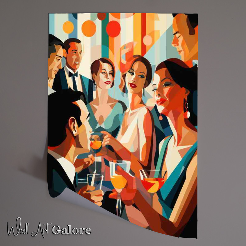 Buy Unframed Poster : (Classic Cocktail Party)