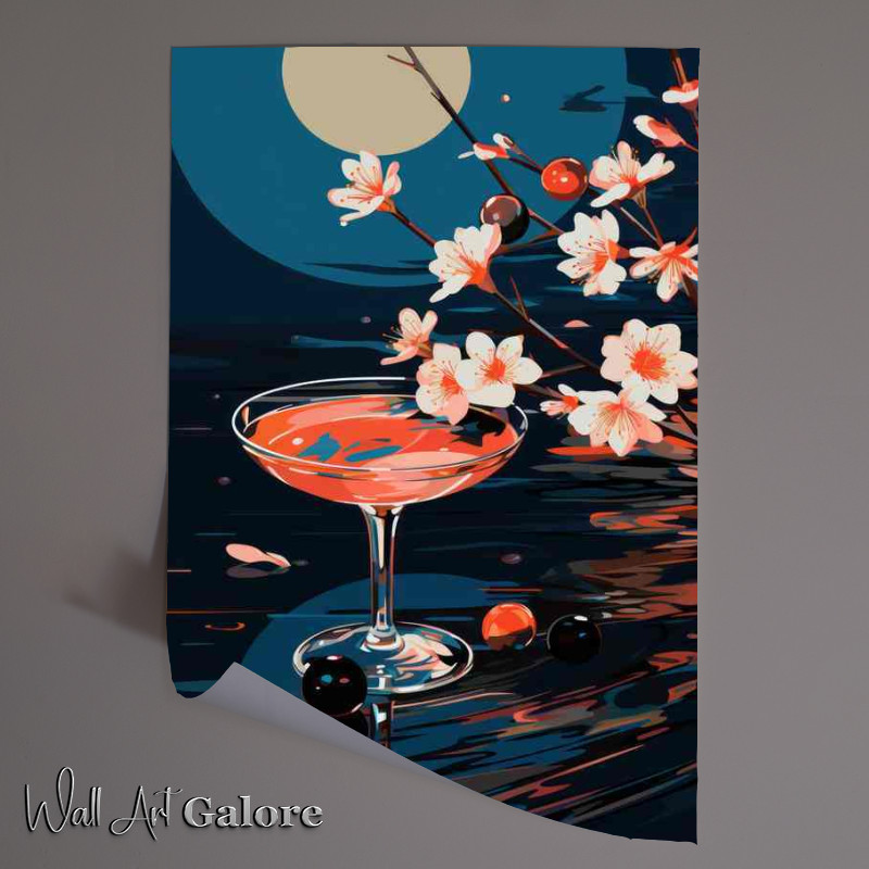 Buy Unframed Poster : (Cocktail drinks at night)