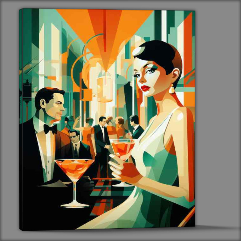 Buy Canvas : (Cocktails from the Sinatra Era)