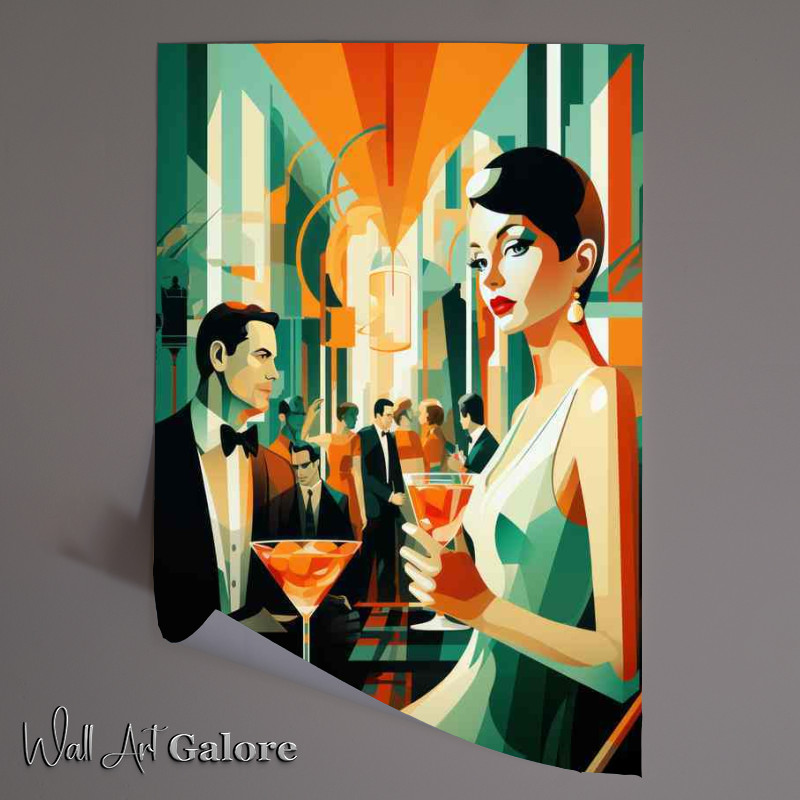 Buy Unframed Poster : (Cocktails from the Sinatra Era)