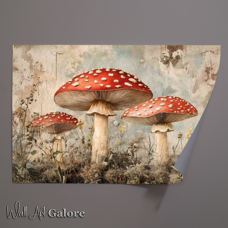 Buy Unframed Poster : (Mushroom tree of life)