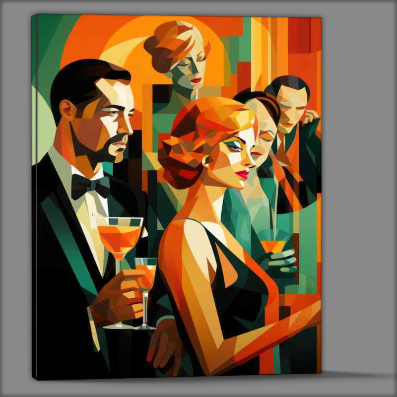 Buy Canvas : (Gatsby Inspired Cocktails for Your Next Roaring Party)