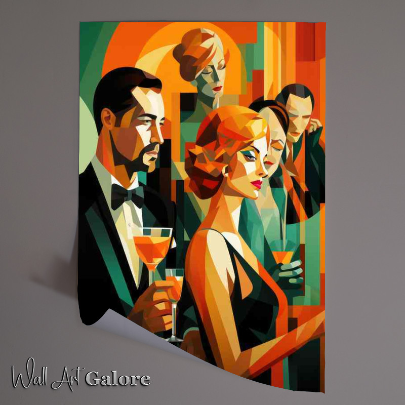 Buy Unframed Poster : (Gatsby Inspired Cocktails for Your Next Roaring Party)