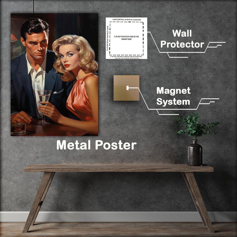Buy Metal Poster : (Jazz Age Cocktails)