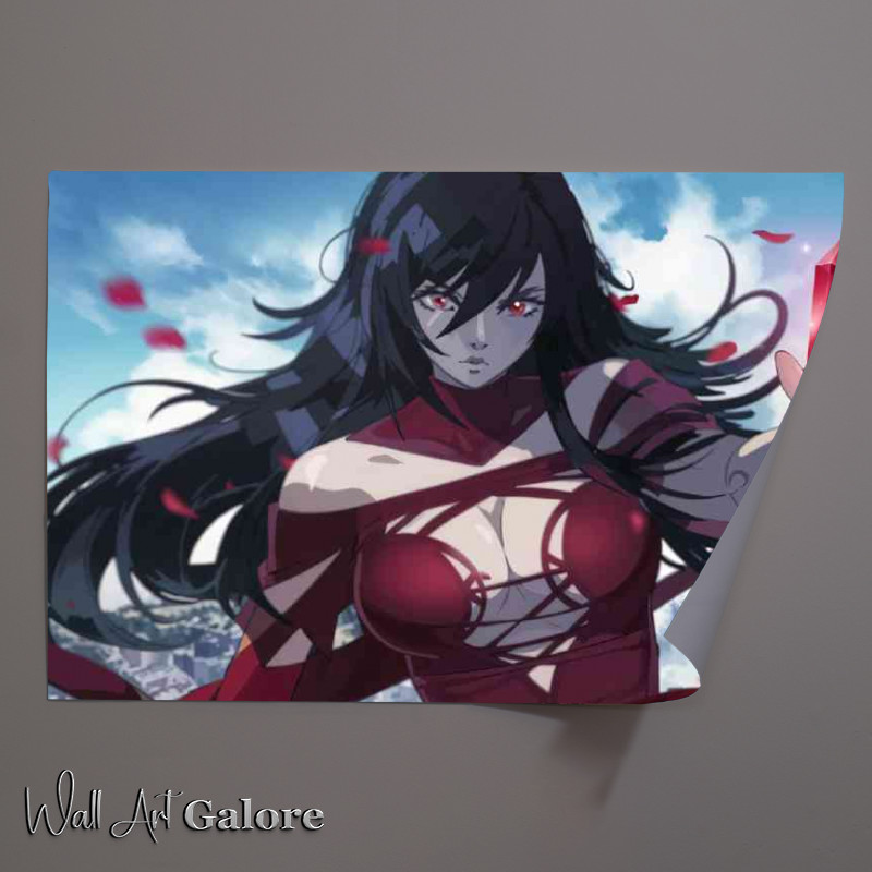 Buy Unframed Poster : (Elegant Anime Girls in Stunning Art)
