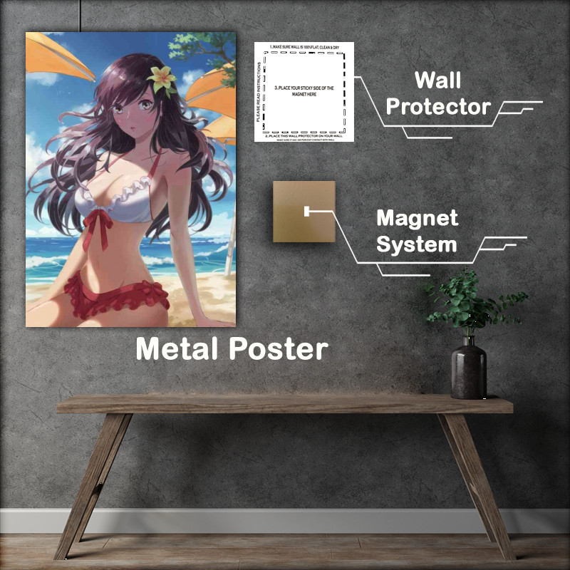 Buy Metal Poster : (Captivating Girls in Fantasy Worlds)