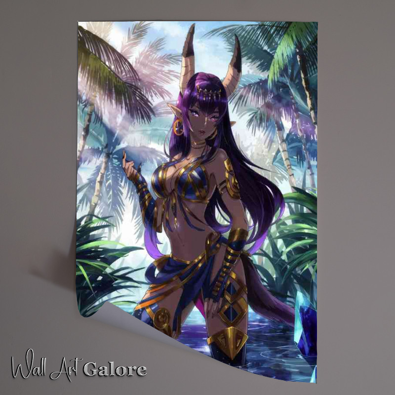 Buy Unframed Poster : (Chronicles of Heroes animae style)