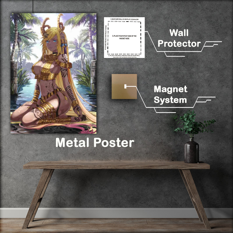 Buy Metal Poster : (Dark Romance in Anime Series)