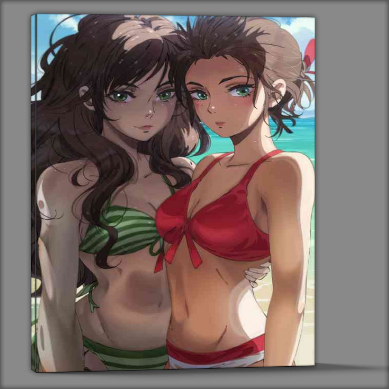 Buy Canvas : (Fantasy Meets Beauty Stunning Anime Girl)
