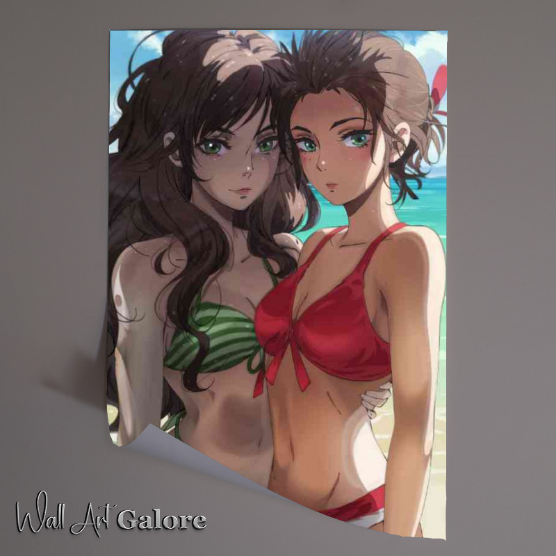 Buy Unframed Poster : (Fantasy Meets Beauty Stunning Anime Girl)