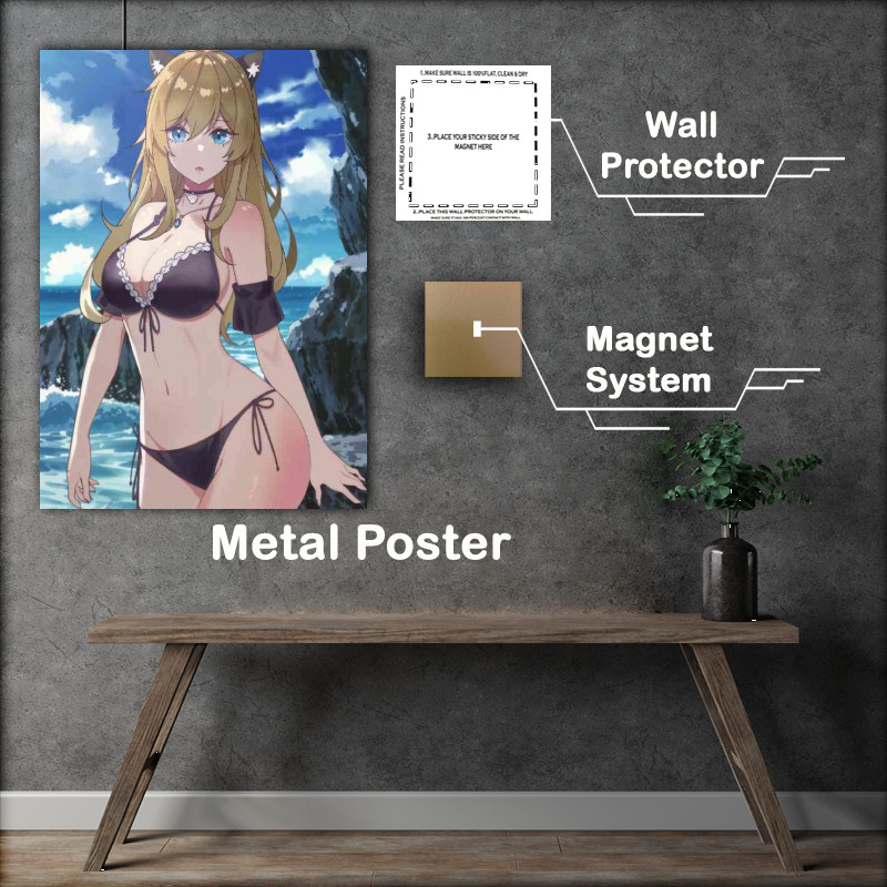 Buy Metal Poster : (Lust in Bloom Romantic Anime)