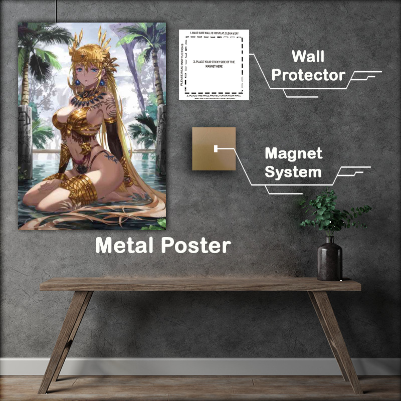 Buy Metal Poster : (Romance and Desire in Anime)
