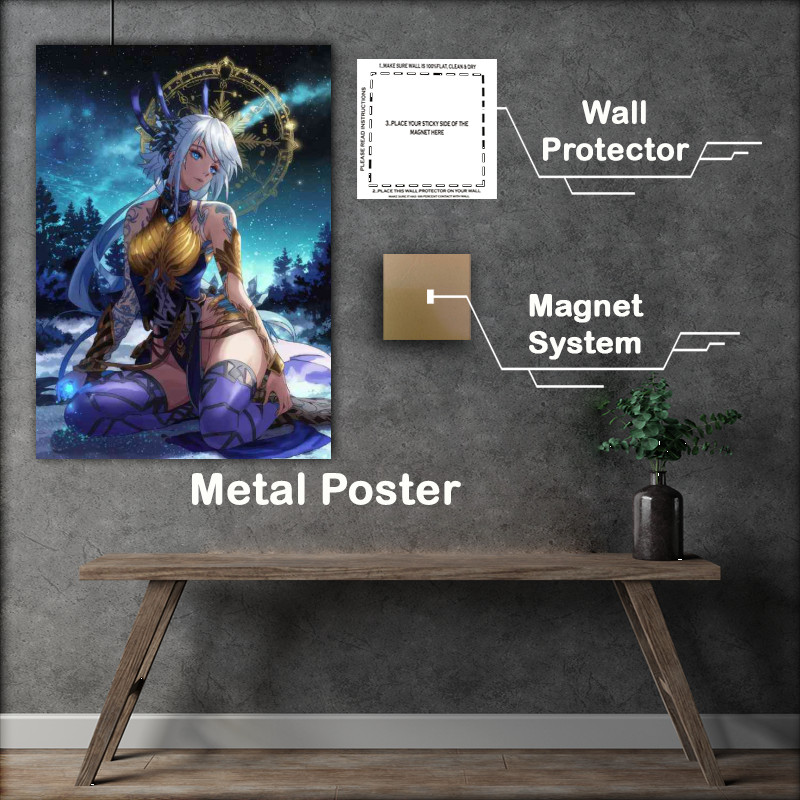 Buy Metal Poster : (The Magical Realm of Fantasy Anime)