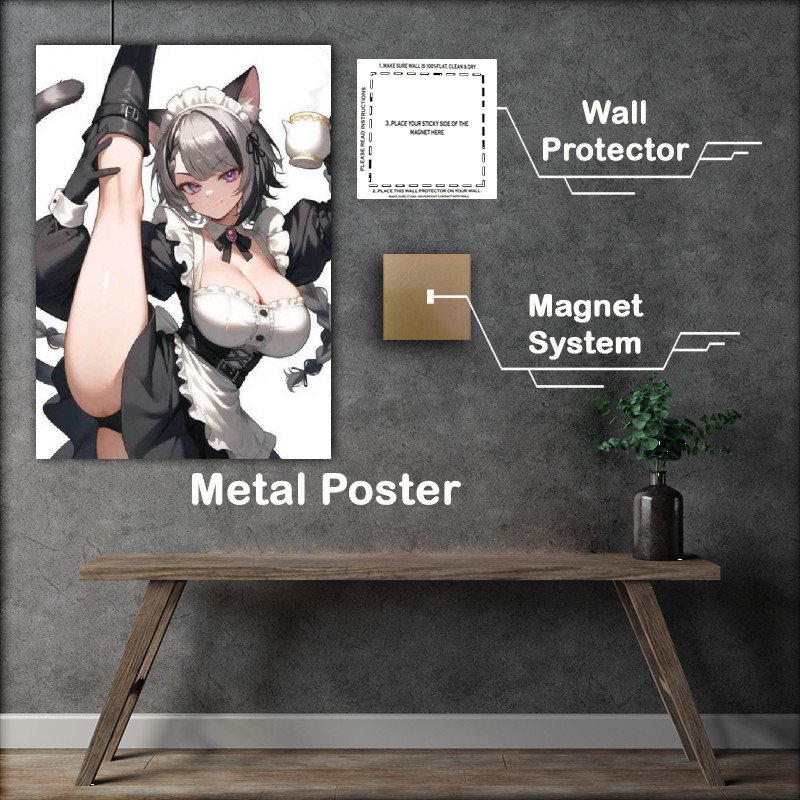 Buy Metal Poster : (Unique Anime Girl Designs that Dazzle)