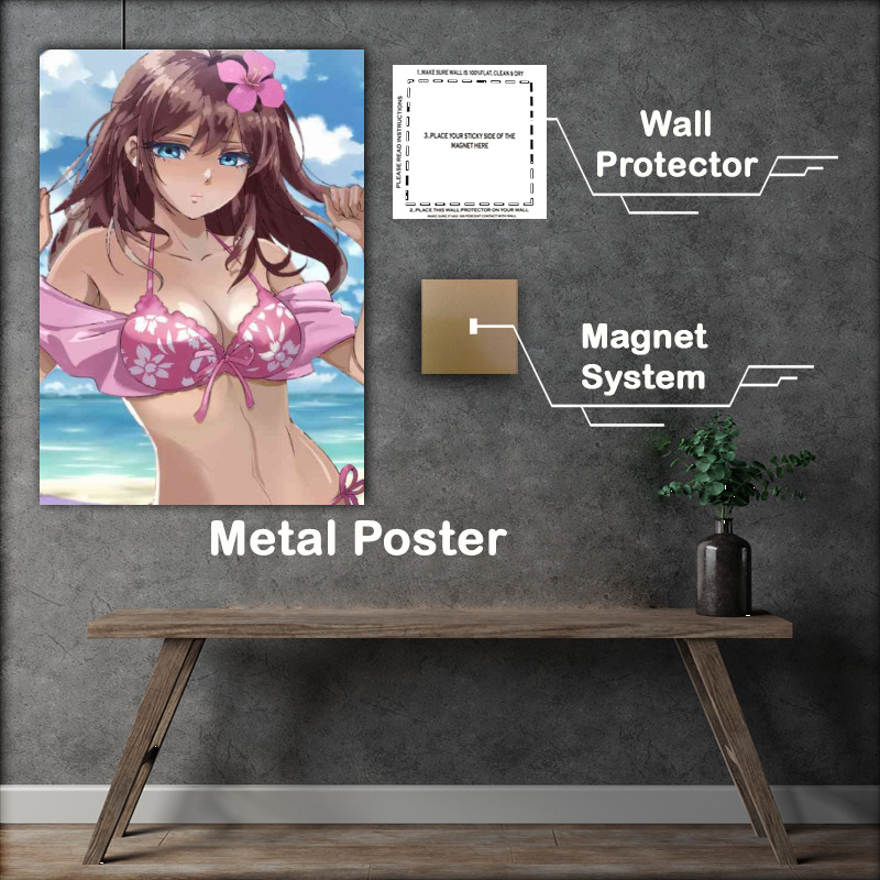 Buy Metal Poster : (Vivid Fantasies Anime Girls)