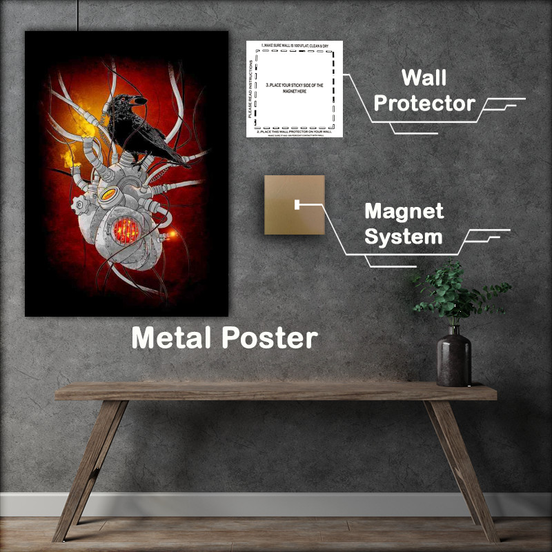 Buy Metal Poster : (Coal my heart)