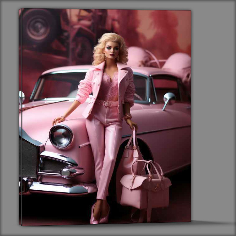 Buy Canvas : (All Dressed in Pink)