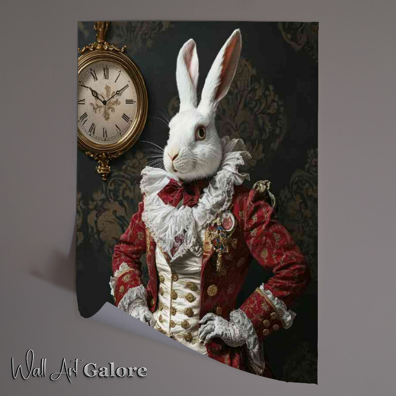 Buy Unframed Poster : (The White Rabbit)
