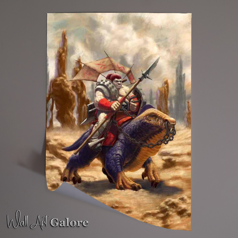 Buy Unframed Poster : (Orc Rider)